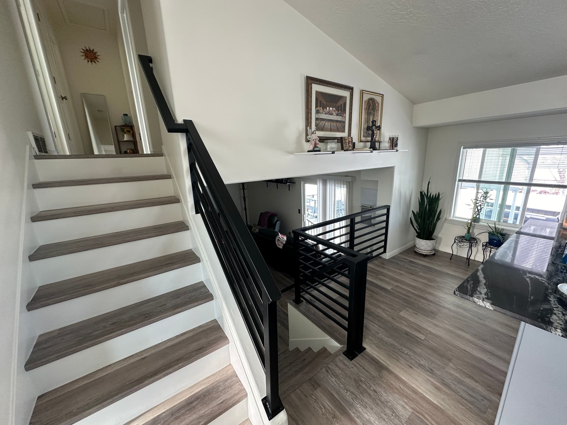 Stylish Staircase Revamp in Lindon UT