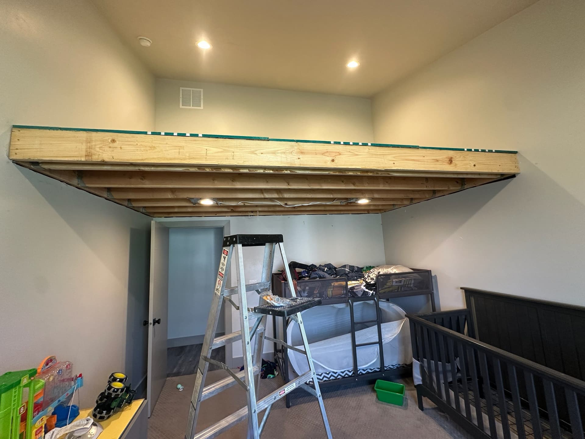 Creative Loft Bed for Increased Play Space
