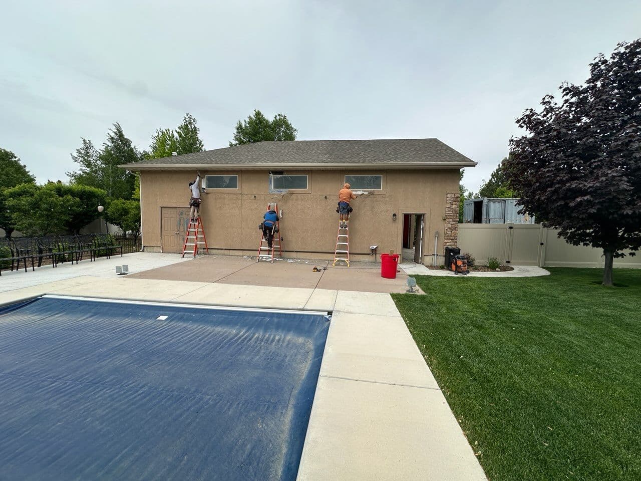 Gallery photos for Highland UT Pergola Roof Transformation: Image #1